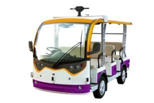 Cart-type autonomous driving vehicle
