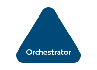 Orchestrator (provided in the cloud/on-prem)