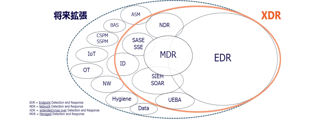 Figure 1: Conceptual diagram of XDR