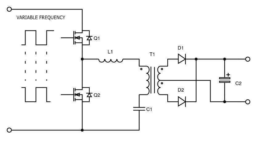 Figure 2: LLC resonant DC-DC converter