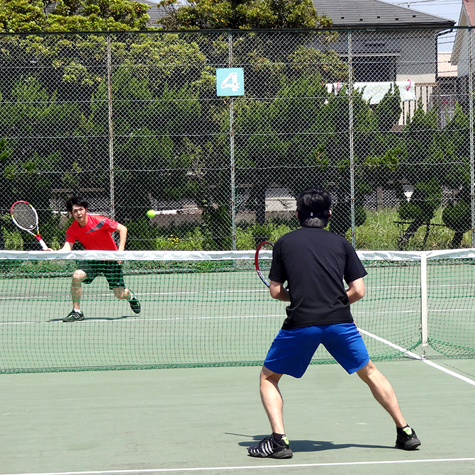 テニス部の画像