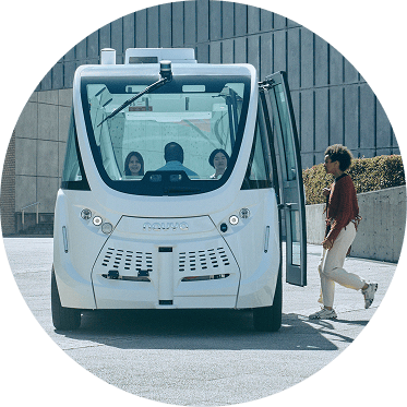自動運転EVバス