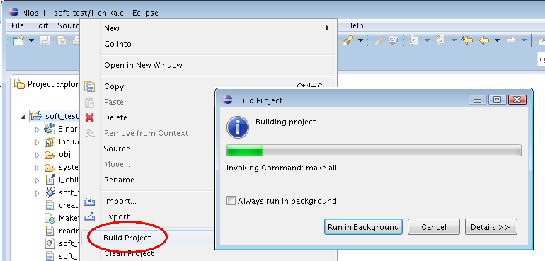 Article header build project 2