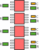 Photocoupler x 4