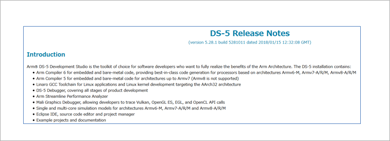 Article header v1800 ds5 release note 1