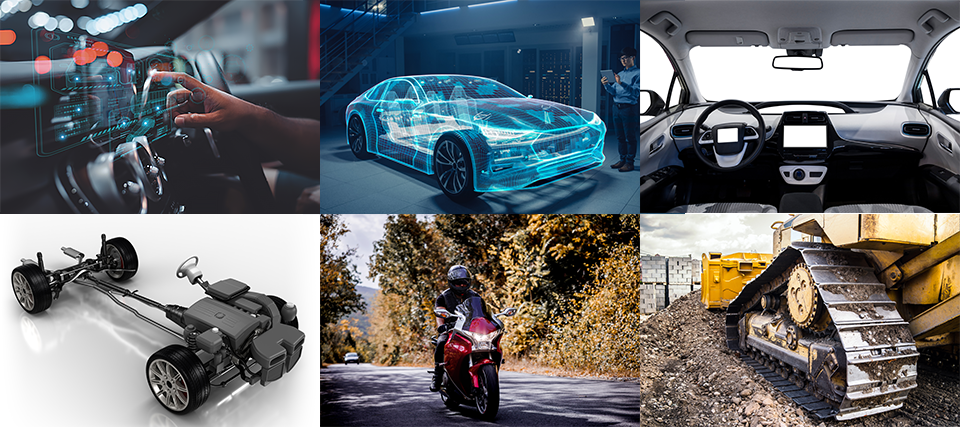 ソフト開発実績のある領域例