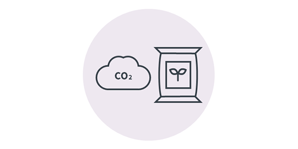 Image icon for reducing fossil fuels and chemical fertilizers for carbon neutrality