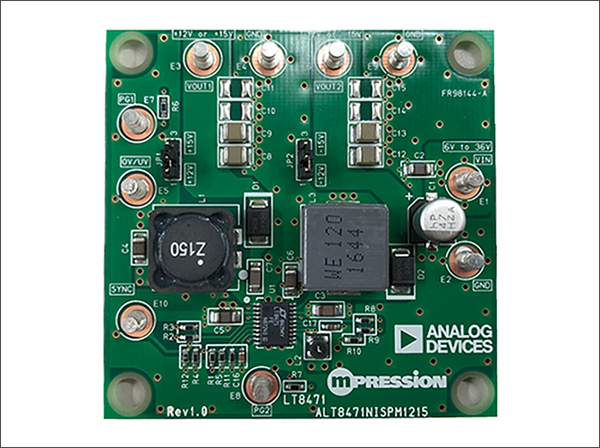 +/-12V Output Multi-Topology DC/DC with LT8471