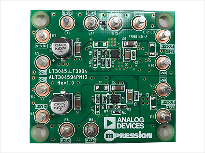 Ultra-Low Noise, Ultra-High PSRR +/-12V DC/DC with LT3045