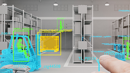 The digital factory introduction support service is a service that builds a model of an actual factory in the digital space of a computer. It is possible to identify issues at the manufacturing site and decide on countermeasures in a short period of time.