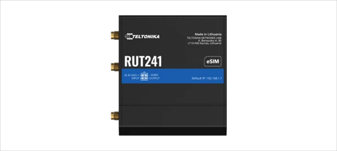 産業用 4G LTE ルーター RUT241
