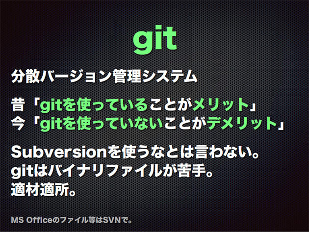 git