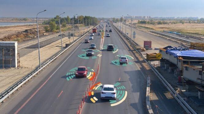 Autonomous autonomous driving on highways