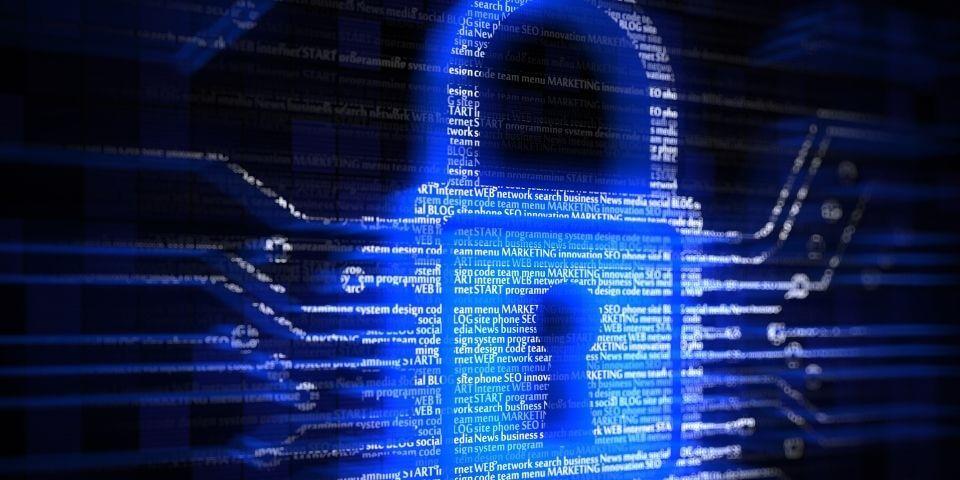 blue security key
