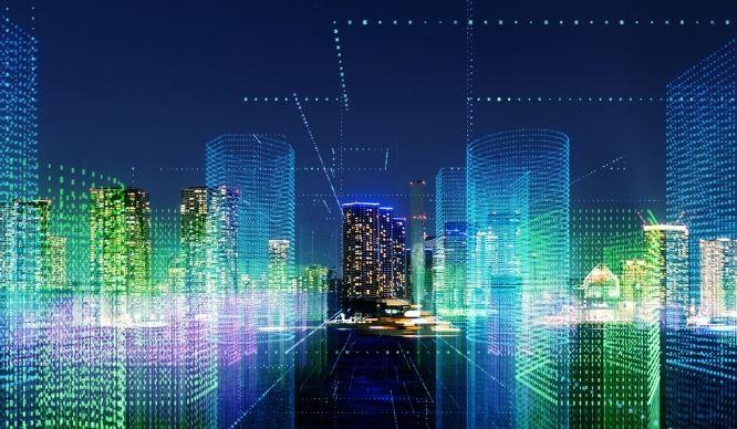 リアルと3Dが折り重なる夜の街