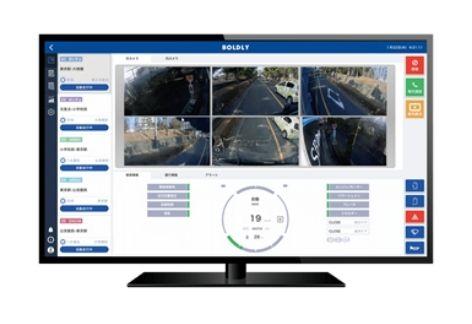 自動運転車両運行プラットフォーム「Dispatcher」画面