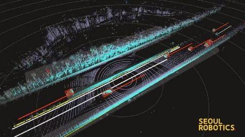 Recognition of moving vehicles by LiDAR