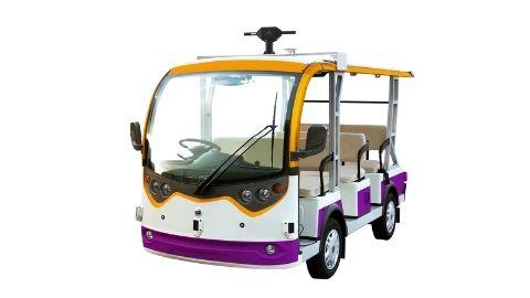 PerceptInのソリューションを実装した8人乗り低速電動車両