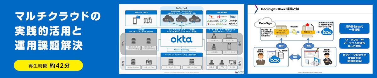 Practical use of multi-cloud and solution of operational issues