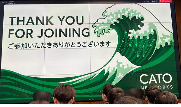 Cato Networksイベントオープニング