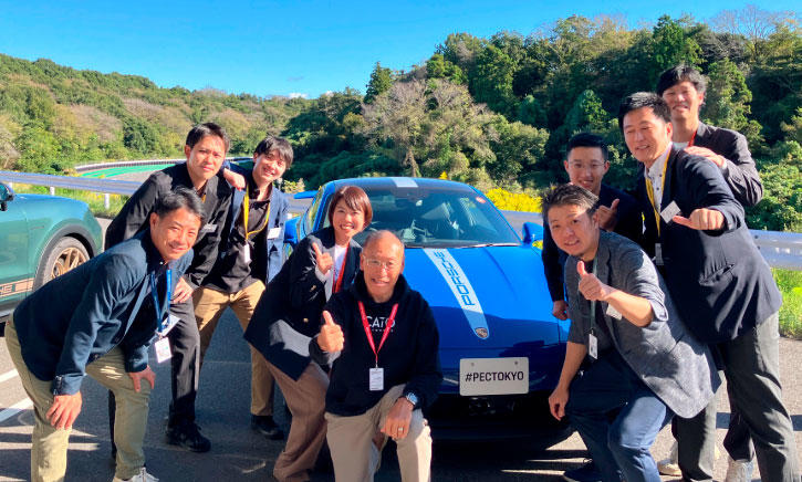 特別体験 - ポルシェでのテストドライブ