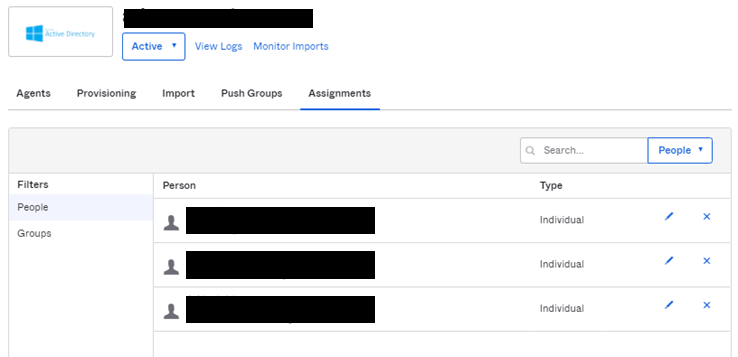 User import by JIT provisioning