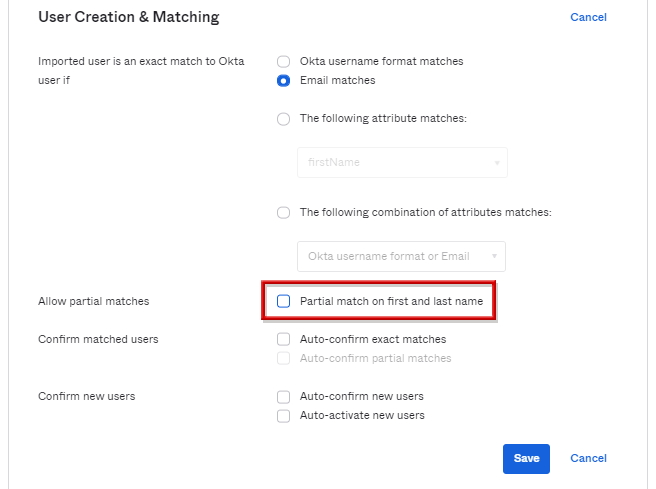 [Supplement] Matching conditions for AD users and Okta users