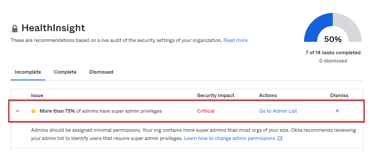 Dealing with security risks