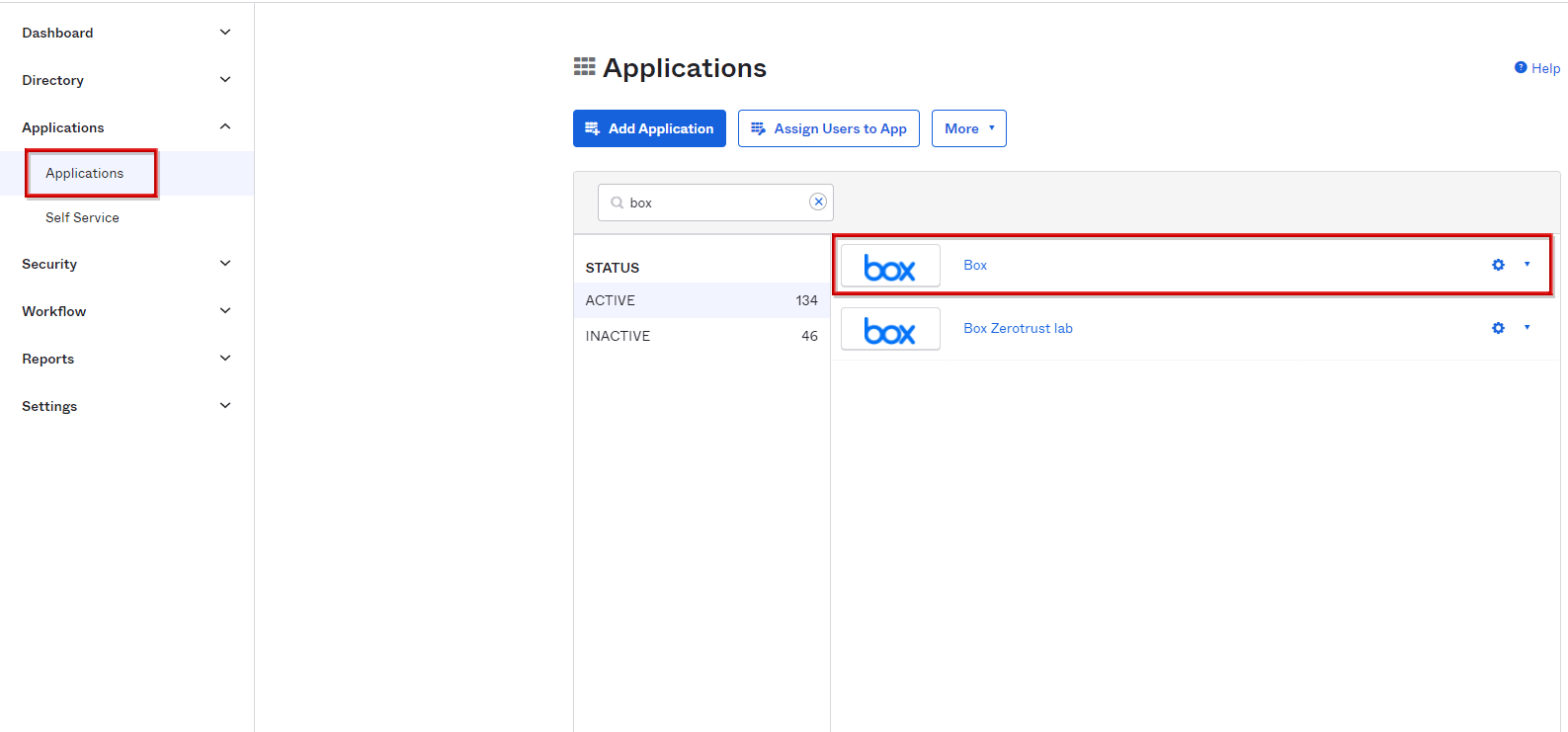 Set policy on Okta side