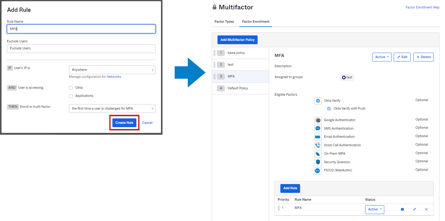 Enable Factor Enrollment