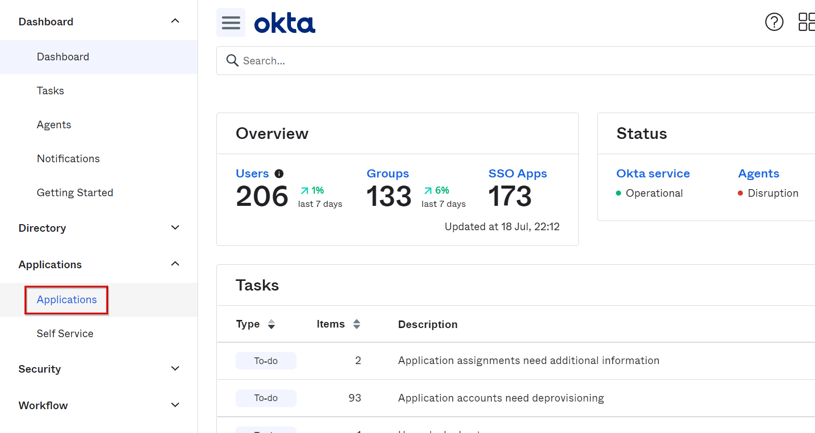 OINがないアプリケーションの追加