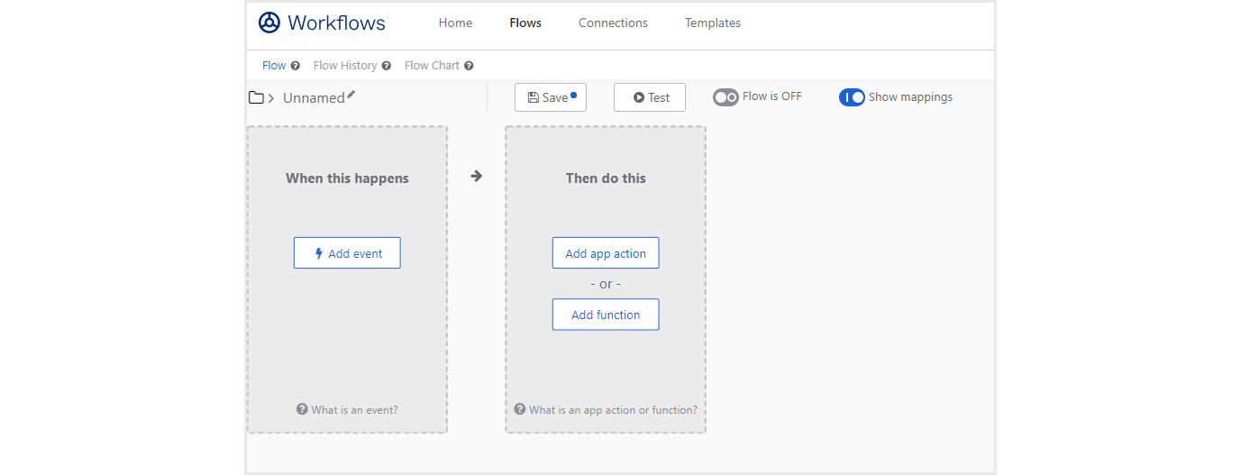 Add event項目でOktaを選択