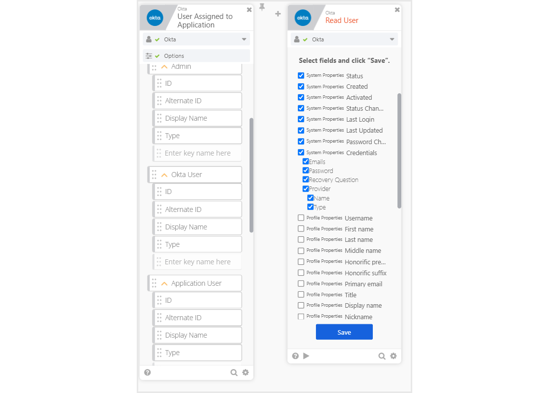 readと検索し、Read Userをクリック