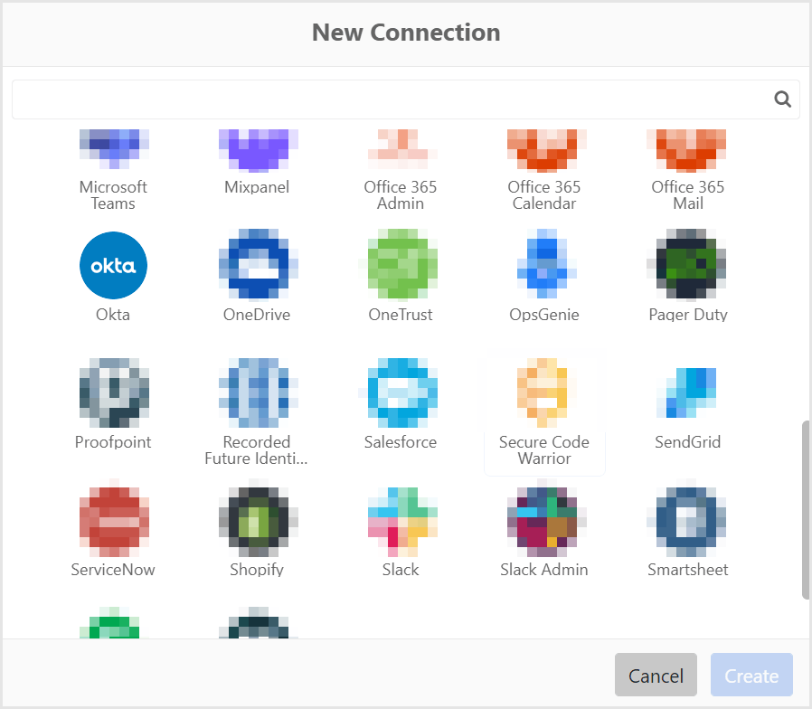 下図の中からSalesforceを選択します。