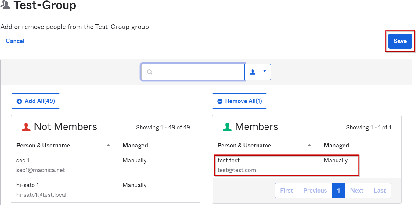 Add users to groups (manually)