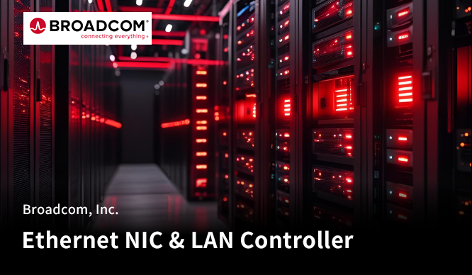 Broadcom Ethernet NIC & LAN Controller製品ページのサムネイル画像