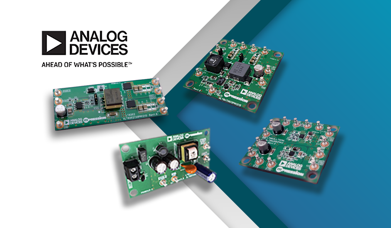 Easily evaluate power supply ICs! Thumbnail image of Analog Devices' power supply board