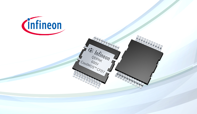 高電力SMPS向けに高速ボディダイオードを備えた600V CoolMOS™ 600V耐圧SJ MOSFET CFD7の画像