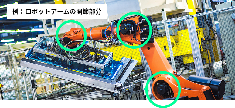 Use range of Ethernet compatible contactless communication seen from the outside of the device