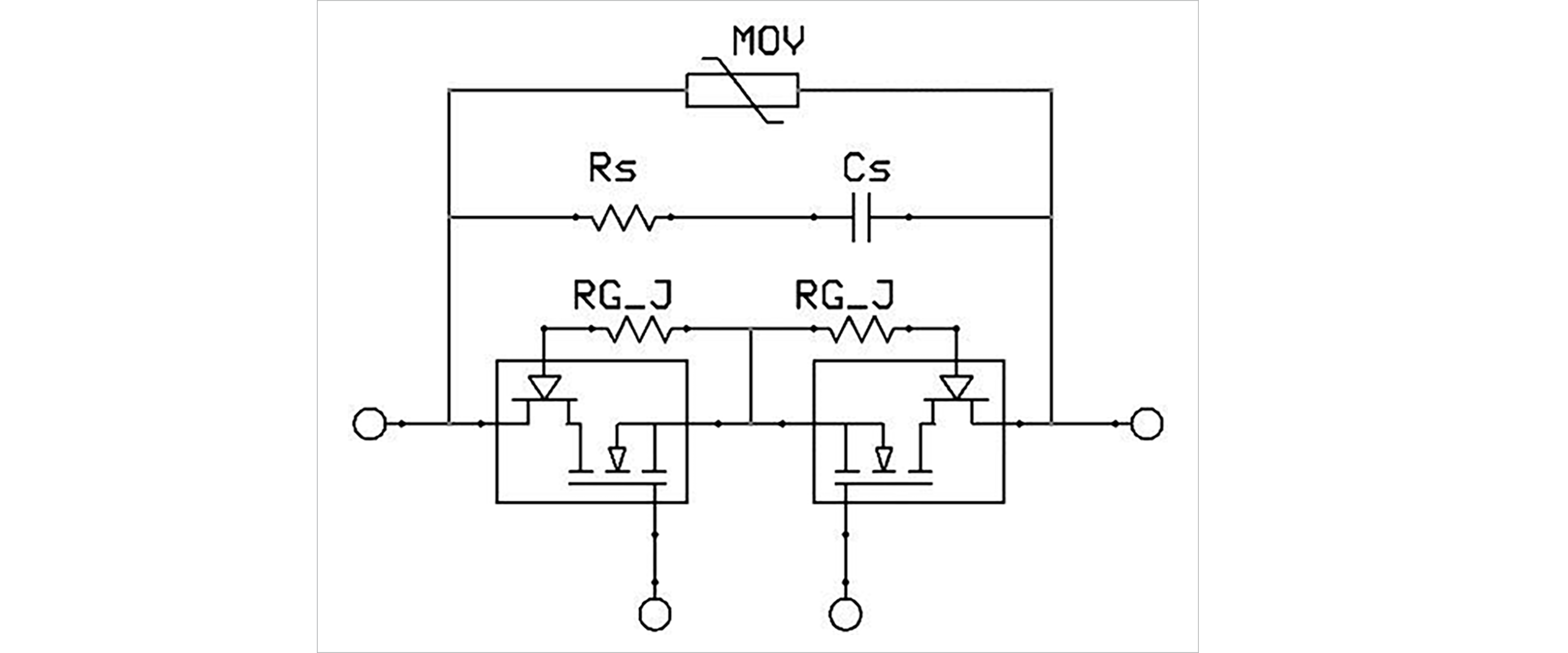 図6：ソリッドステートサーキットブレーカー(電力素子)の回路アーキテクチャー