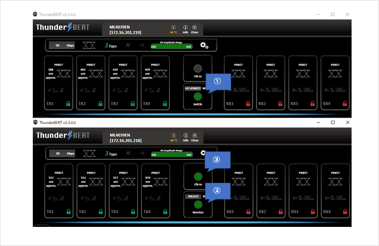 GUI settings