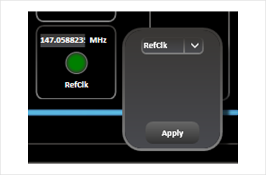 GUI settings