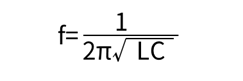 Formula for self-resonant frequency