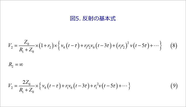 図5. 反射の基本式