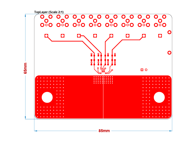 図34：EX PCB レイアウト参照図