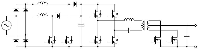 一般的に使用されている電源構成