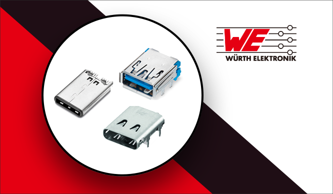 ウルトエレクトロニクス社(Würth Elektronik GmbH & Co. KG)USB 3.1 にも対応したコネクター "WR-COMシリーズ"