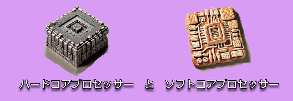 ハードプロセッサーとソフトプロセッサー