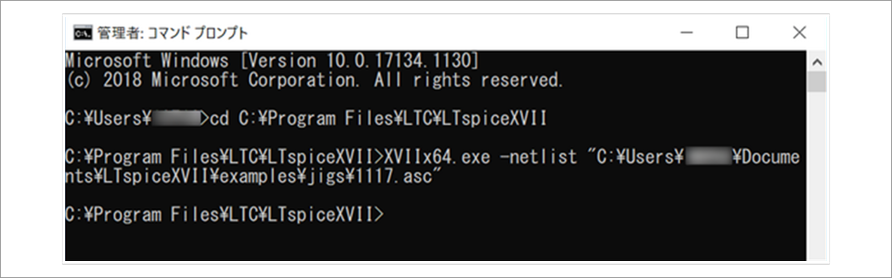 LTspice_バッチファイルで複数のシミュレーションを自動実行_ネットリストの生成