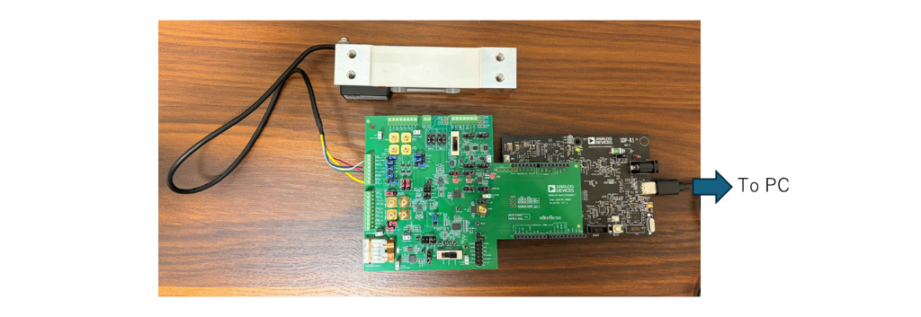 SDP-K1とEVAL-AD4170-4を接続してみる
